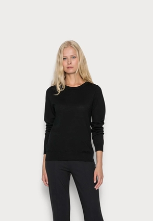 Pulls De Golf ANNA FIELD Anna Field Merino Wool Jumper Noir Femme | DUT-1637005